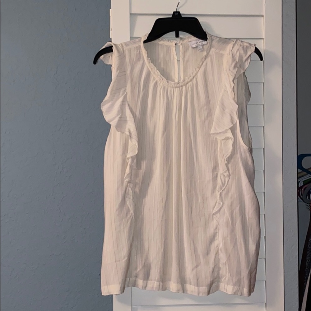 Cream blouse